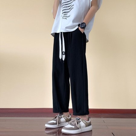 Мужские джинсы 2023 новой моды джинсы в стиле кэжуал с девятью дюймовыми брюками для мужчин фото