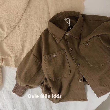 Детская рубашка с начесом на молнии изображение