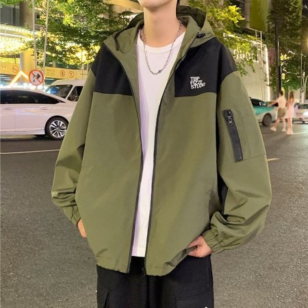 Мужская ветровка весна-осень 2024 изображение