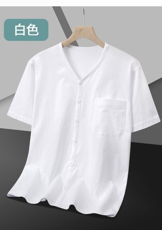 Короткий рукав T-рубашка для мужчин среднего возраста фото