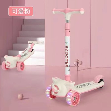 Детский складной самокат фотография