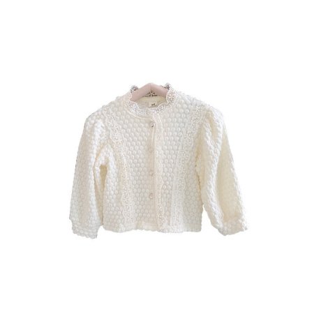 Детская блузка с цветочным краем изображение