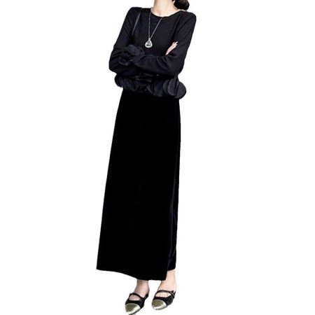 Женское платье и жилет в стиле Хепбёрн фото