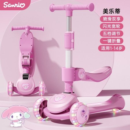 Детский трехколесный скейтборд изображение