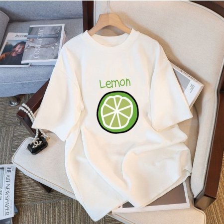 Белая мужская и женская футболка на завышенной посадке из 230 граммового чистого хлопка изображение