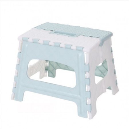 Складной пластиковый табурет для ванной комнаты и детей изображение