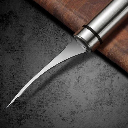 Разделочный нож для креветок из нержавеющей стали фото