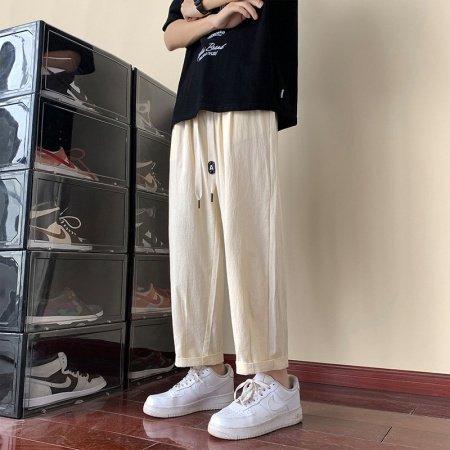 Мужские джинсы 2023 новой моды джинсы в стиле кэжуал с девятью дюймовыми брюками для мужчин фото