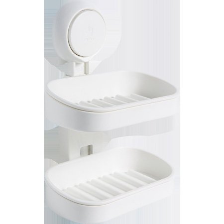 Вакуумный держатель для мыла двойной слой фото