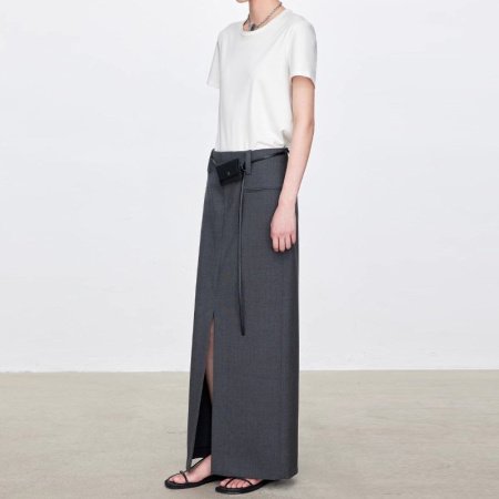 Женская юбка-полусарафан в стиле INS блогера фото