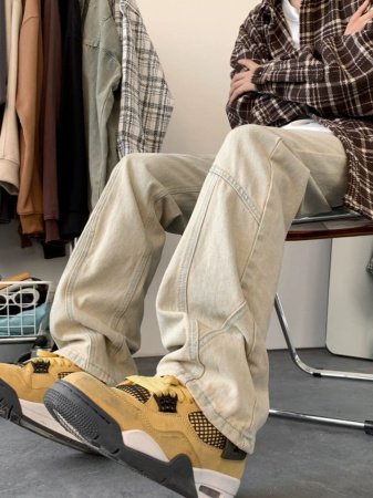 Мужские джинсы в стиле ретро vibe фотография