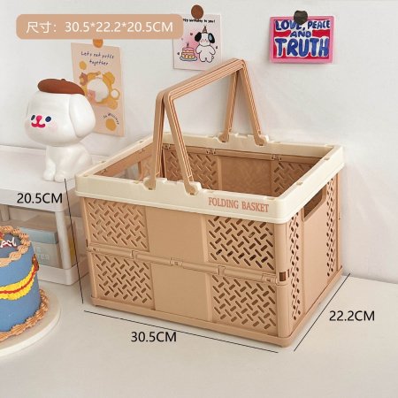 Складная корзина для пикника и хранения фотография