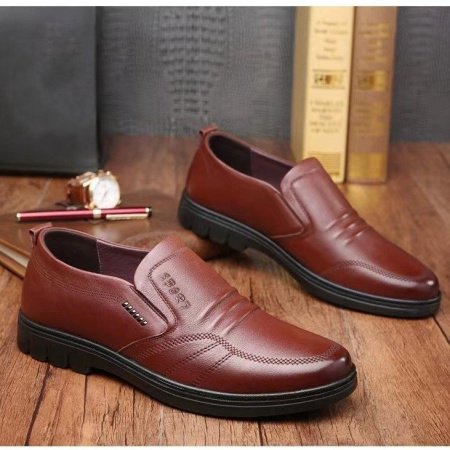 Мужские кожаные ботинки 2024 фото