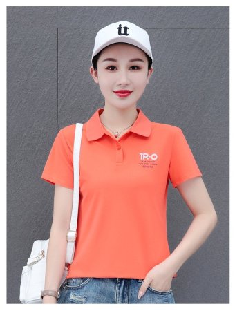 Поло с коротким рукавом для женщин фотография