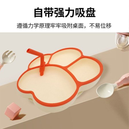 Силиконовый детский набор для кормления изображение