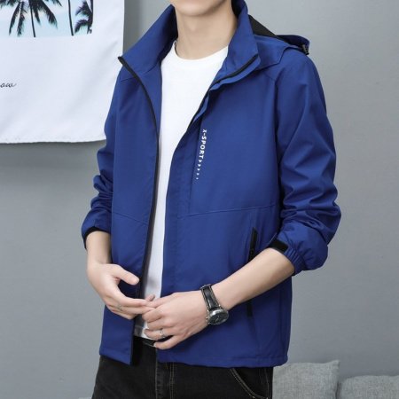 Мужская куртка с защитой от ветра и воды изображение