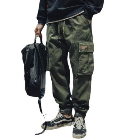 Весенние хлопковые брюки мужские изображение