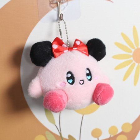 Мягкая игрушка Кирби с различными аксессуарами изображение