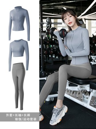 Женский спортивный костюм для йоги и фитнеса фото