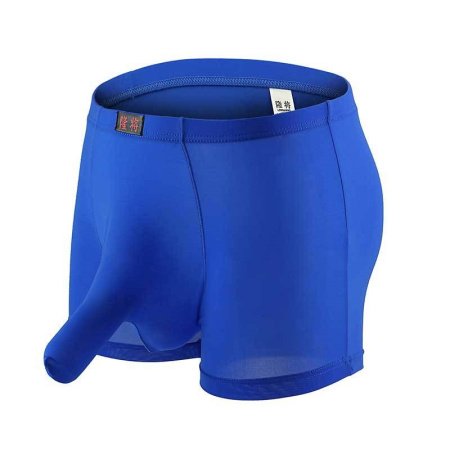 Мужские трусы с раздельным бельем и прозрачными пулями изображение