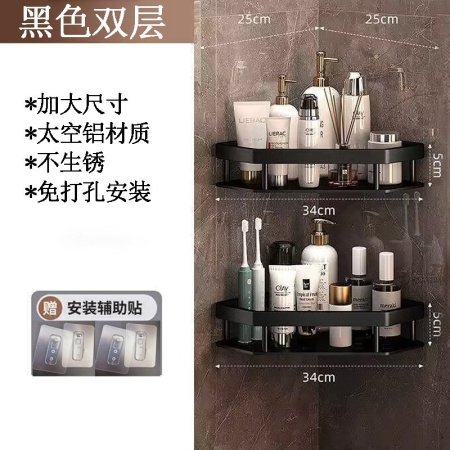 Угловая полка для ванной комнаты фотография