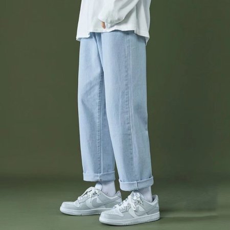 Мужские джинсы в стиле стрит 2023 изображение