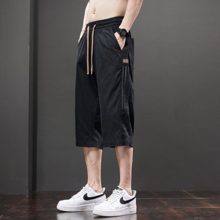 Мужские летние шорты из хлопковой смеси фото