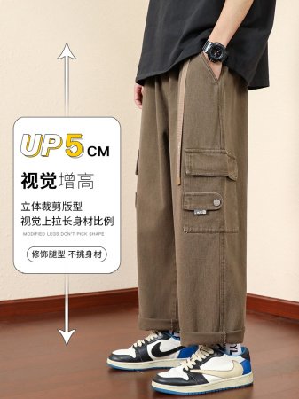 Джинсы мужские в стиле рабочей одежды фотография