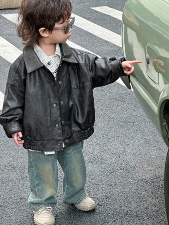 Детская куртка 2024 новой весны для мальчиков фотография