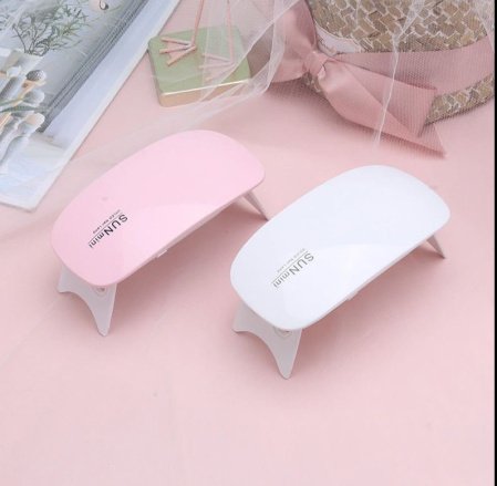 Светодиодная лампа для сушки ногтей - GO-LM-5/pink / К100 / В7.6 детальное фото