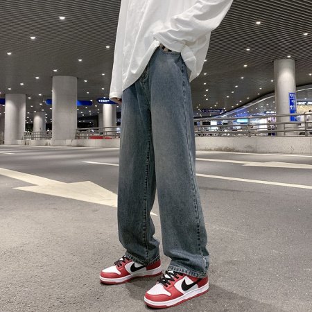 Мужские джинсы 2024 винтажного стиля фотография