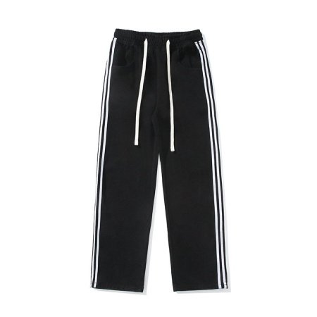 Мужские джинсы с принтом трех полосок фото