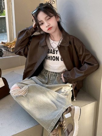 Детская куртка весна-осень 2024 фото