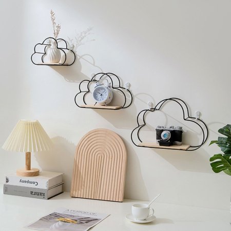 Настенная полка в скандинавском стиле фотография