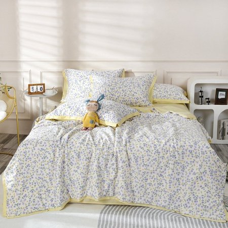 Летний комплект постельного белья из сои изображение