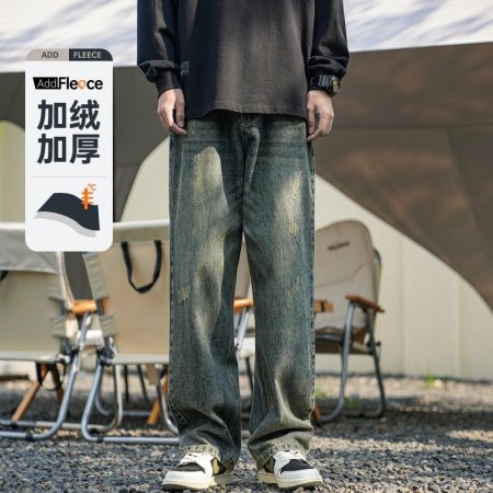 Мужские джинсы в стиле Гонконга фото