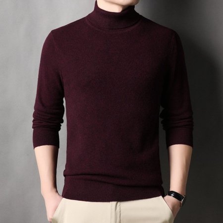 Мужской свитер из 100% шерсти фотография