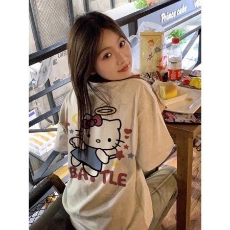 Детская футболка с Кэти-котом фото