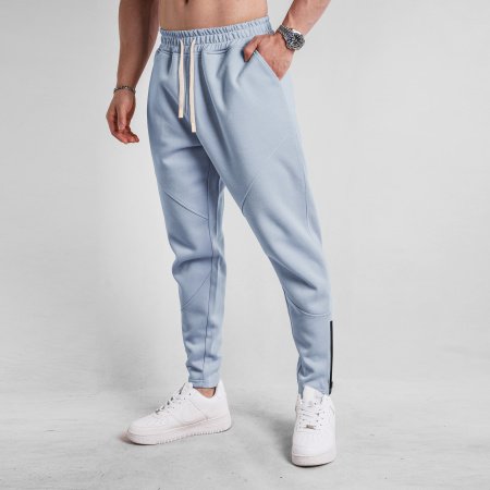 Мужские спортивные брюки с завышенной талией фото