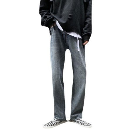 Джинсы мужские прямого кроя изображение