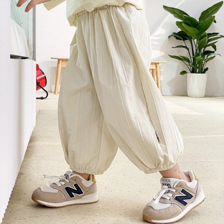 Детские летние широкие леггинсы фото