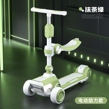 Детский электрический самокат фото