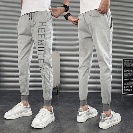 Джинсы мужские весна-лето 2024 изображение