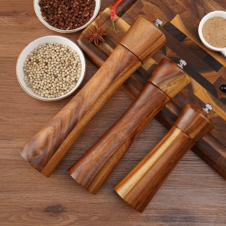 Ручная мельница для перца и соли фото