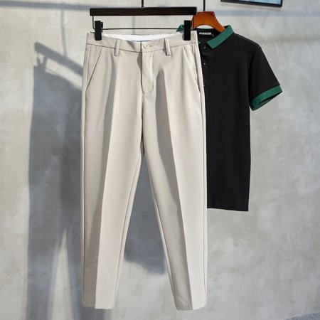 Мужские черные узкие брюки фото