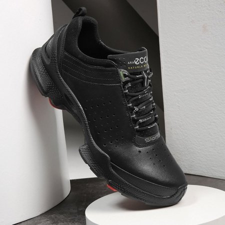 Мужские кожаные кроссовки ARAECOO фото