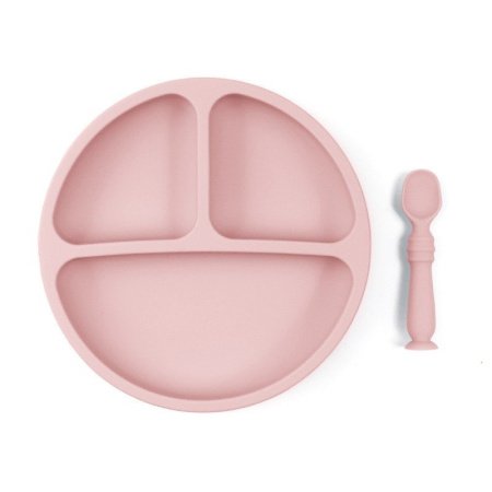 Детский набор посуды из силикона фото