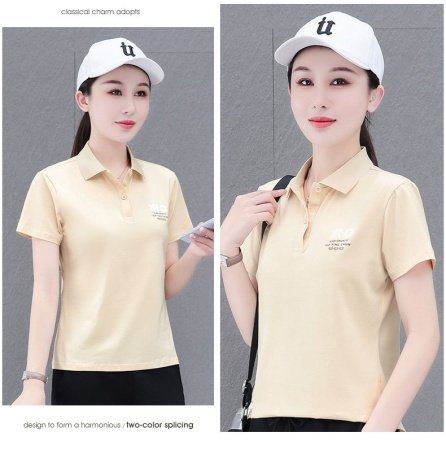 Поло с коротким рукавом для женщин фотография