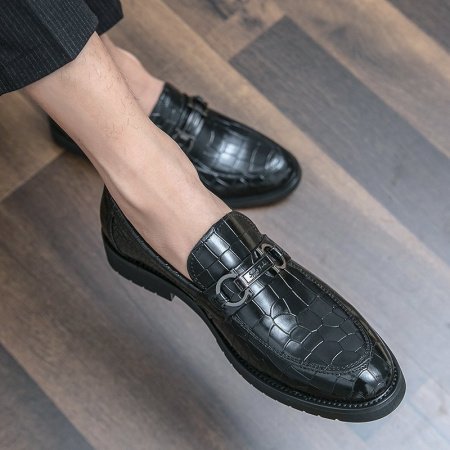 Летние мужские ботинки из искусственной кожи фото