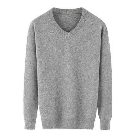 Мужской свитер из чистой шерсти фото